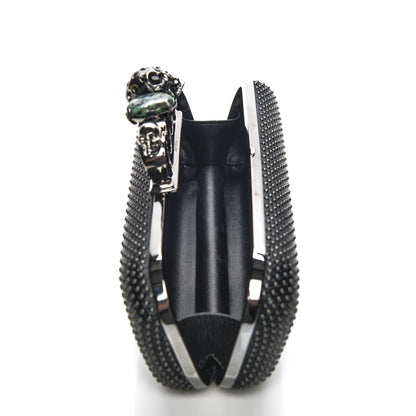 Alexander McQueen Studded Knucklebox Clutch Black 5 of 9