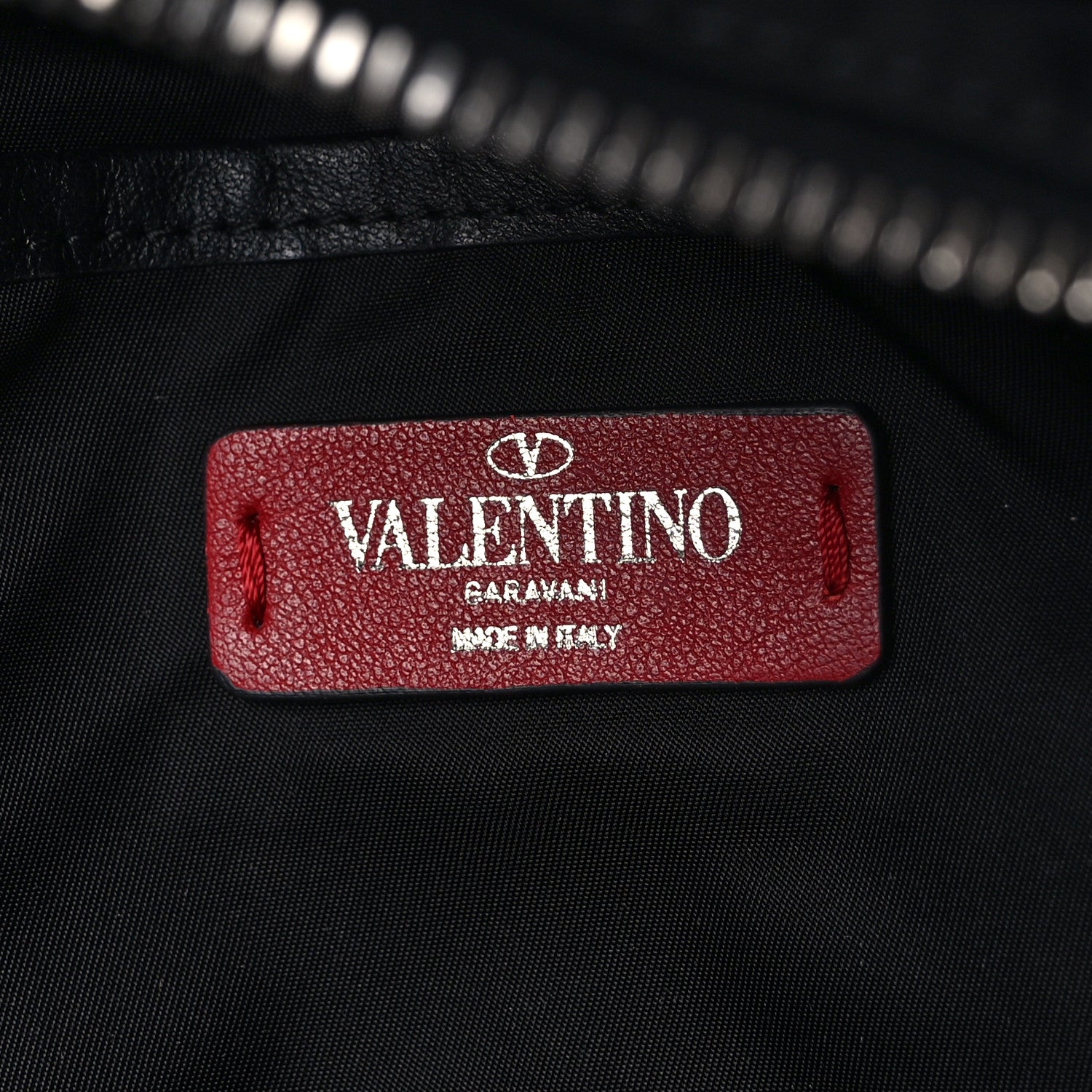 Valentino Garavani Nylon Ribbon VLTN Belt Bag Black 5 of 7