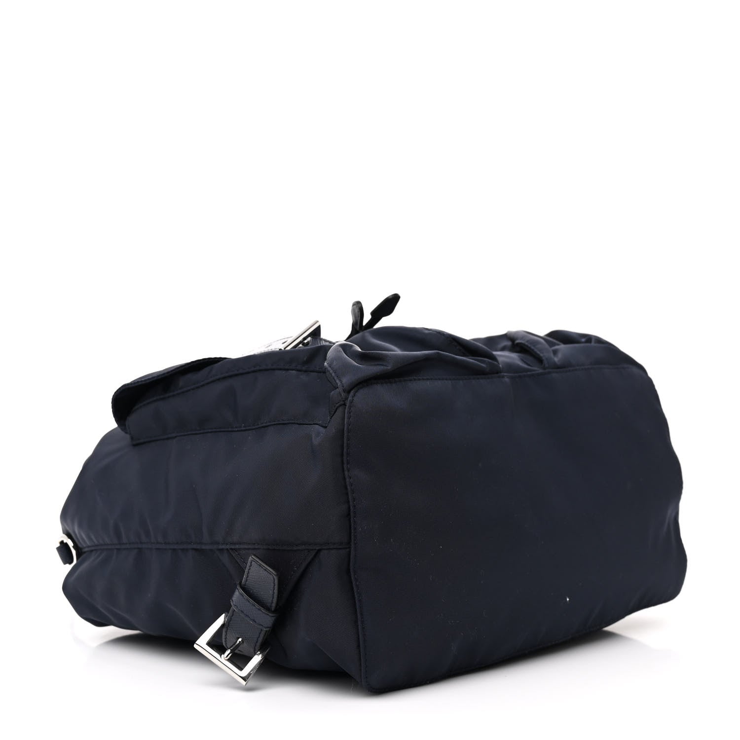 Prada Re-Nylon Saffiano Medium Backpack Blue Black 5 of 11