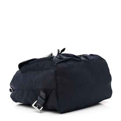 Prada Re-Nylon Saffiano Medium Backpack Blue Black 5 of 11