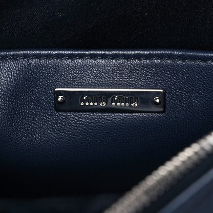 Miu Miu Paillettes Sequin Logo Camera Bag Bleu 6 of 11