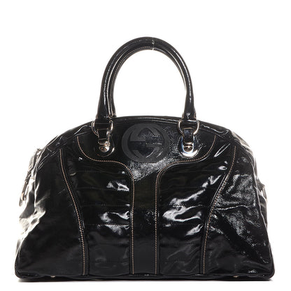 Gucci Dialux Snow Glam Medium Boston Black 1 of 9