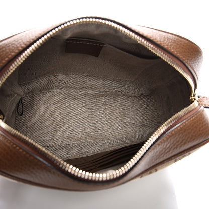 Gucci Monogram Mini Bree Messenger Bag Beige Tabacco 5 of 7