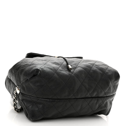 Chanel Grained Calfskin Stitched Braided With Style Backpack Black 4 of 11