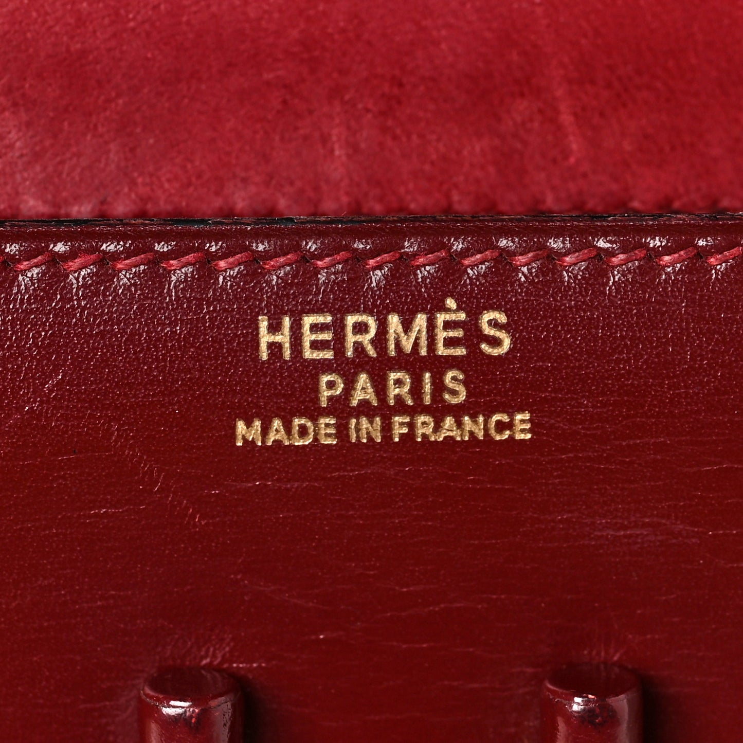 Box Gaine Clutch Rouge H