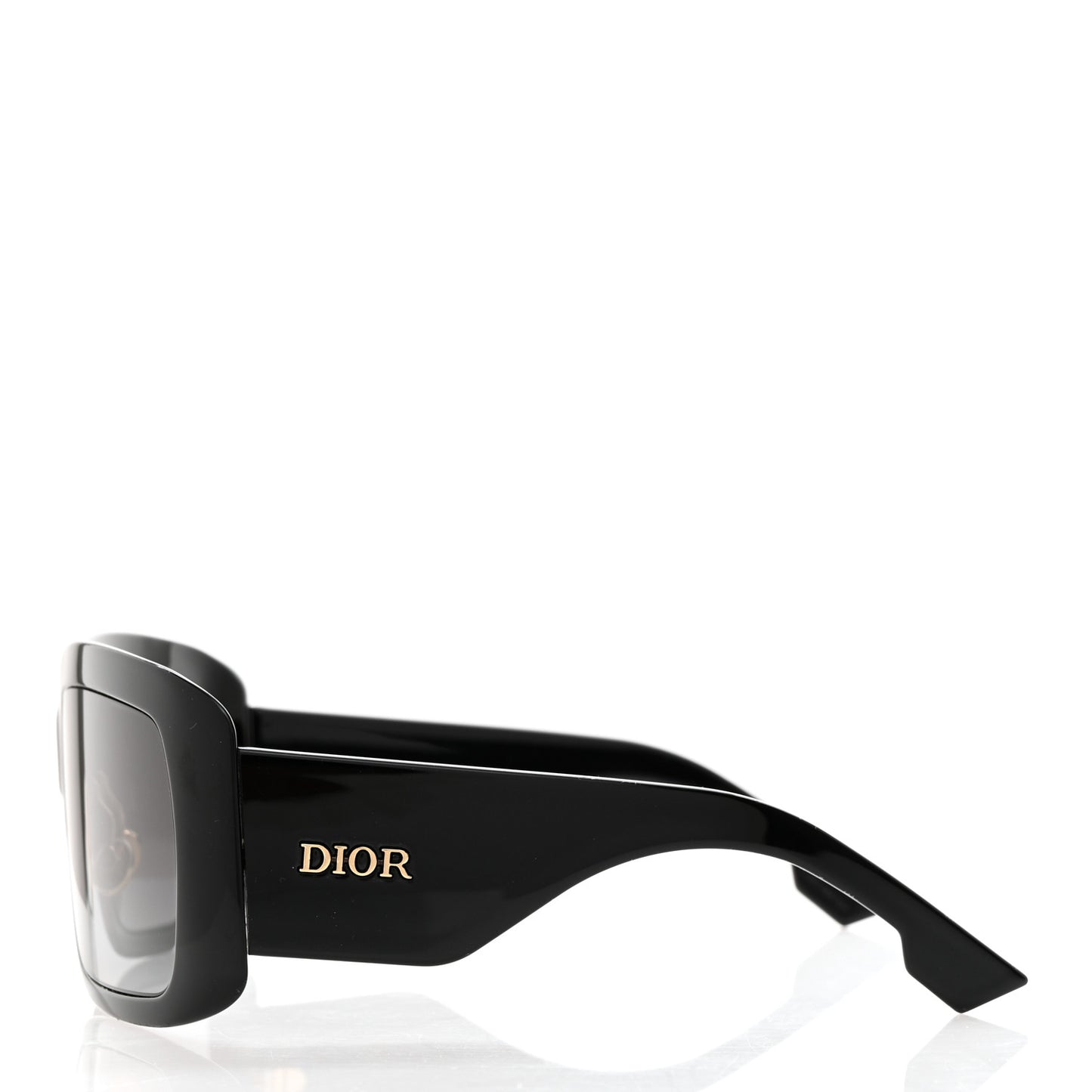 Acetate DiorSo Light 2 Shield Sunglasses Black