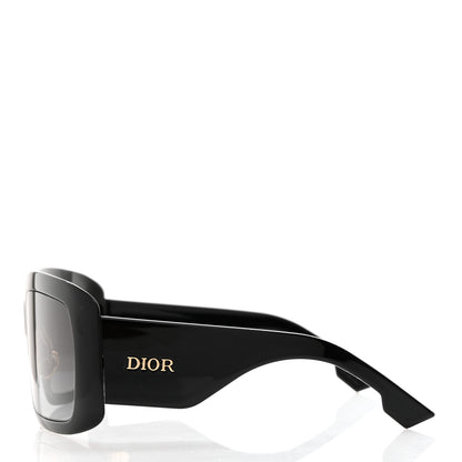 Christian Dior Acetate DiorSo Light 2 Shield Sunglasses Black 3 of 8