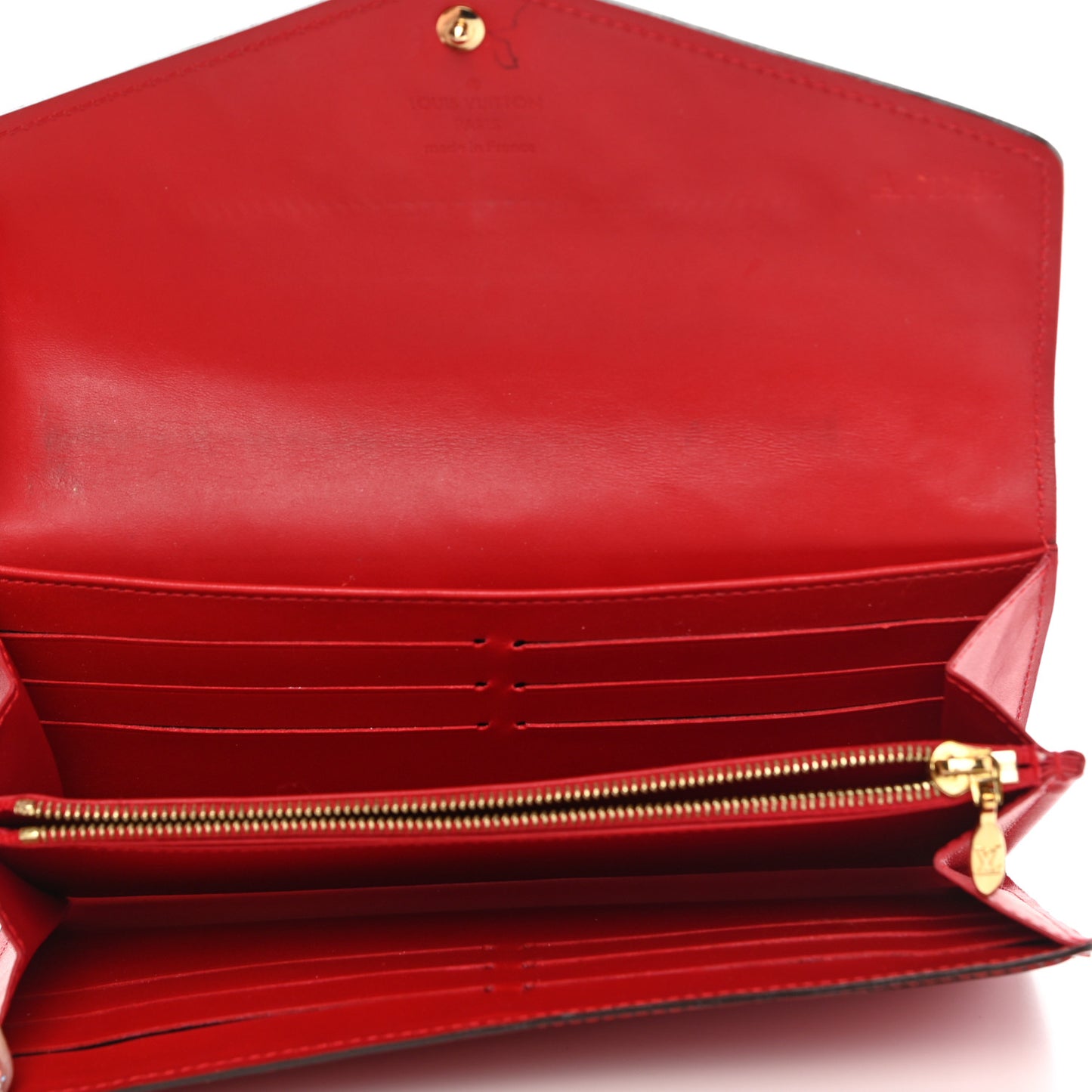 Vernis Sarah Wallet NM Cherry
