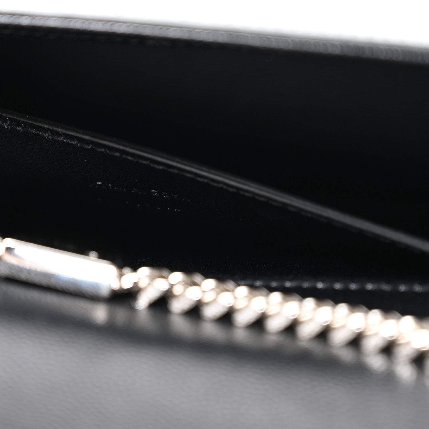 Saint Laurent Grain De Poudre Small Monogram Kate Satchel Black 6 of 10