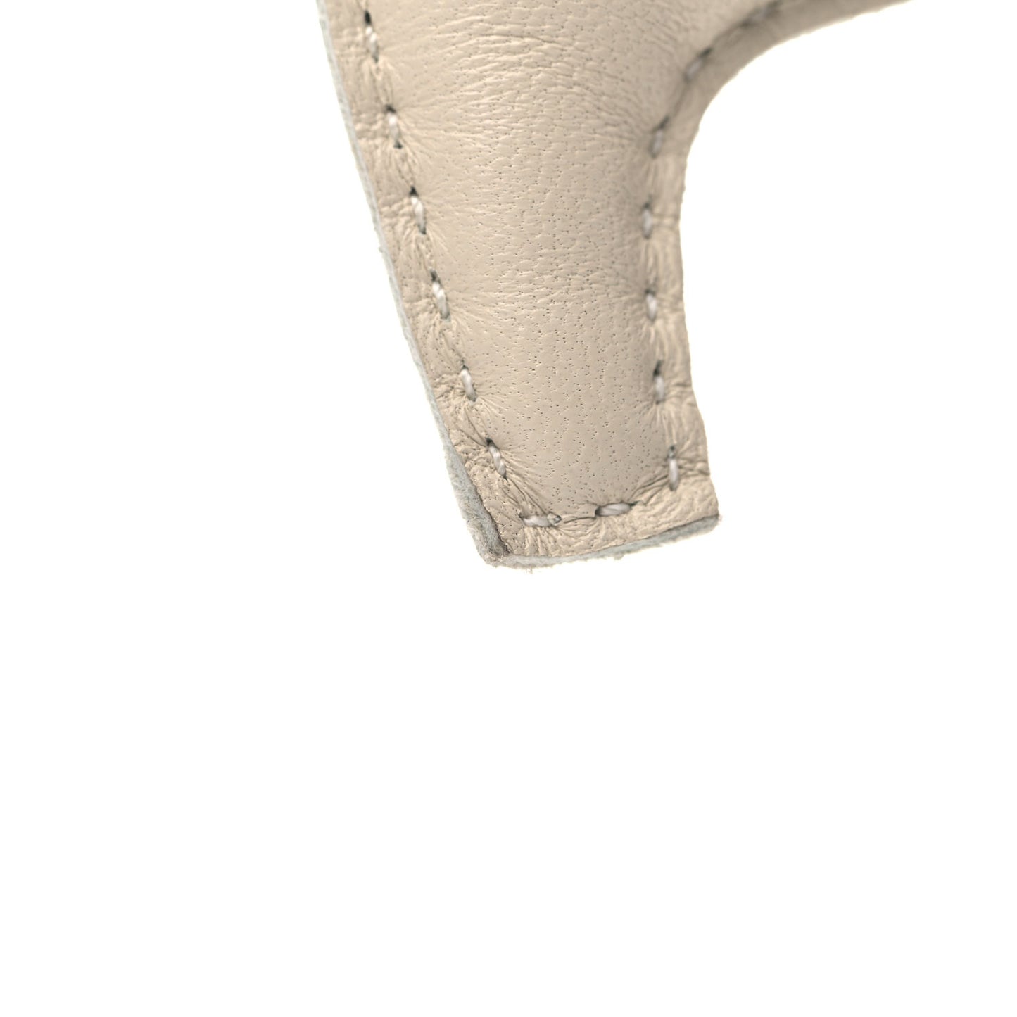 Milo Lambskin Grigri Rodeo Horse Bag Charm PM Craie Sesame Cornaline