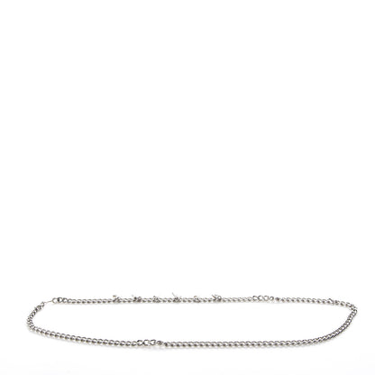 Chanel CC Chain Logo Belt Silver 3 of 5