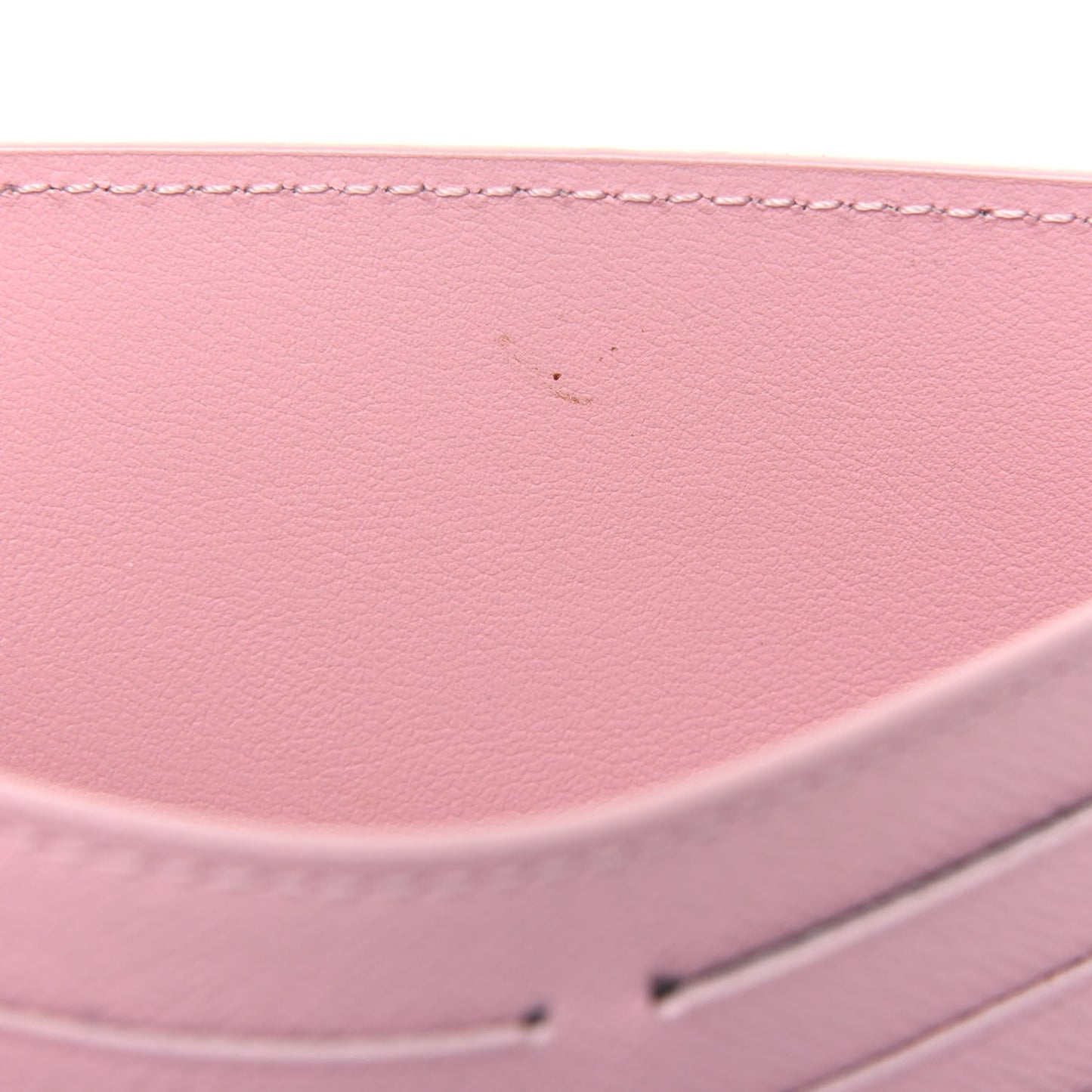 Calfskin Felicie Card Holder Insert Rose Ballerine