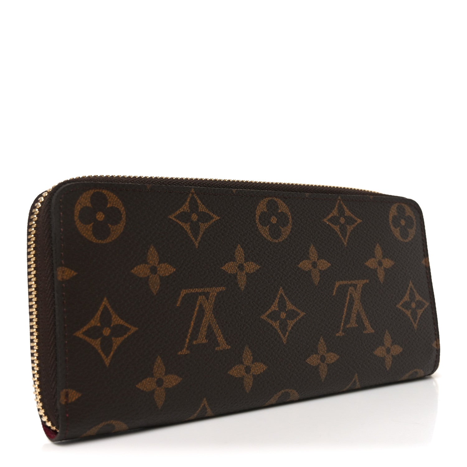 Louis Vuitton Monogram Clemence Wallet Fuchsia 3 of 6