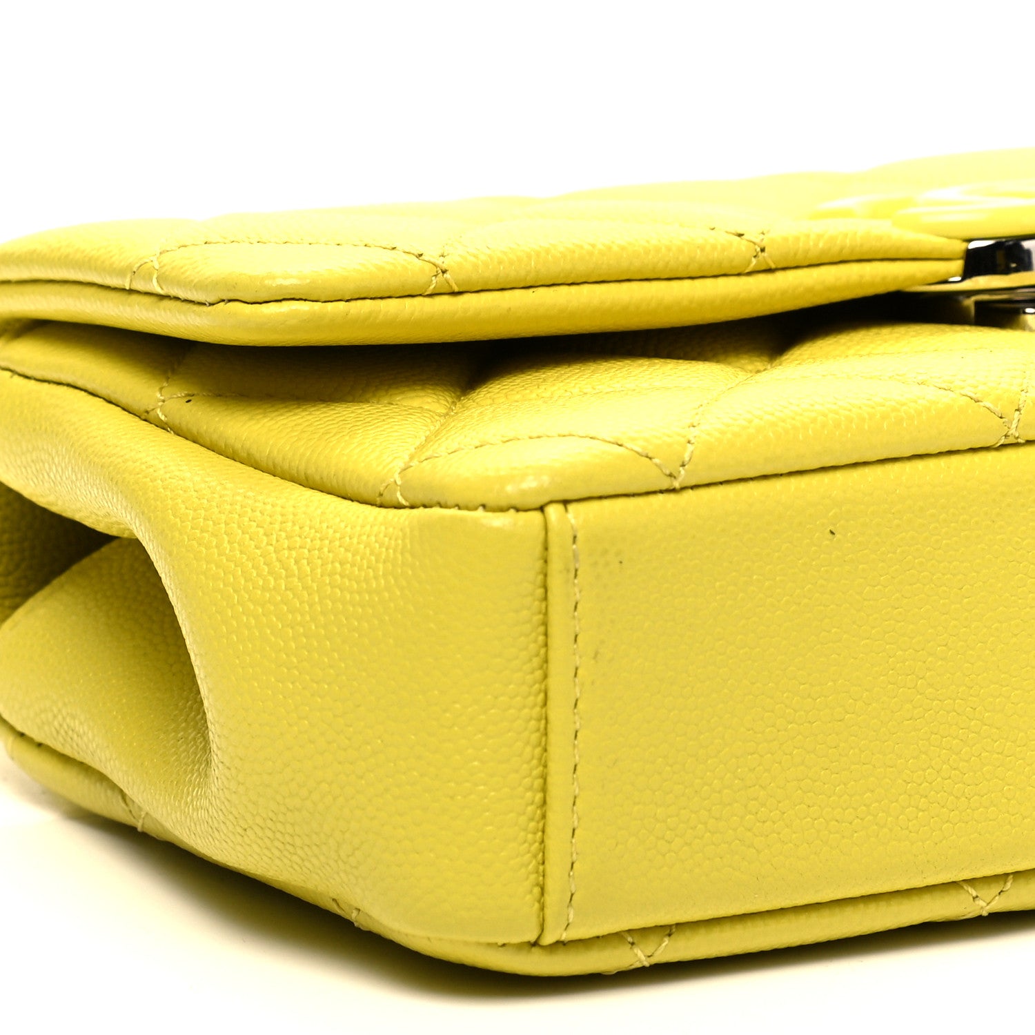Chanel Caviar Quilted My Everything Small Flap Yellow 7 of 8