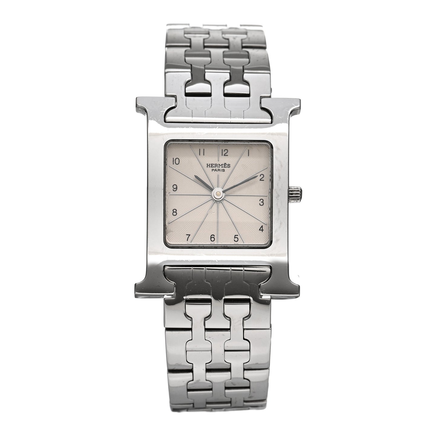 Stainless Steel 21mm Heure H Hour Quartz Watch