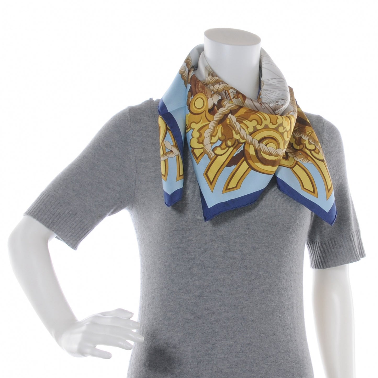 Silk Tribord Scarf 90