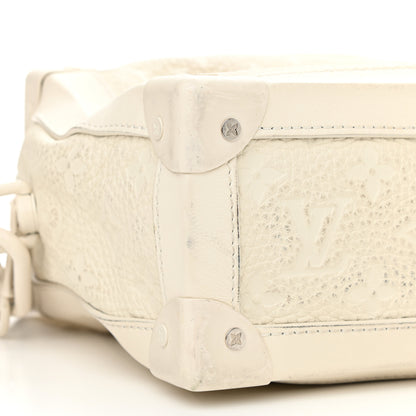 Louis Vuitton Taurillon Monogram Solar Ray Soft Trunk Powder White 8 of 17