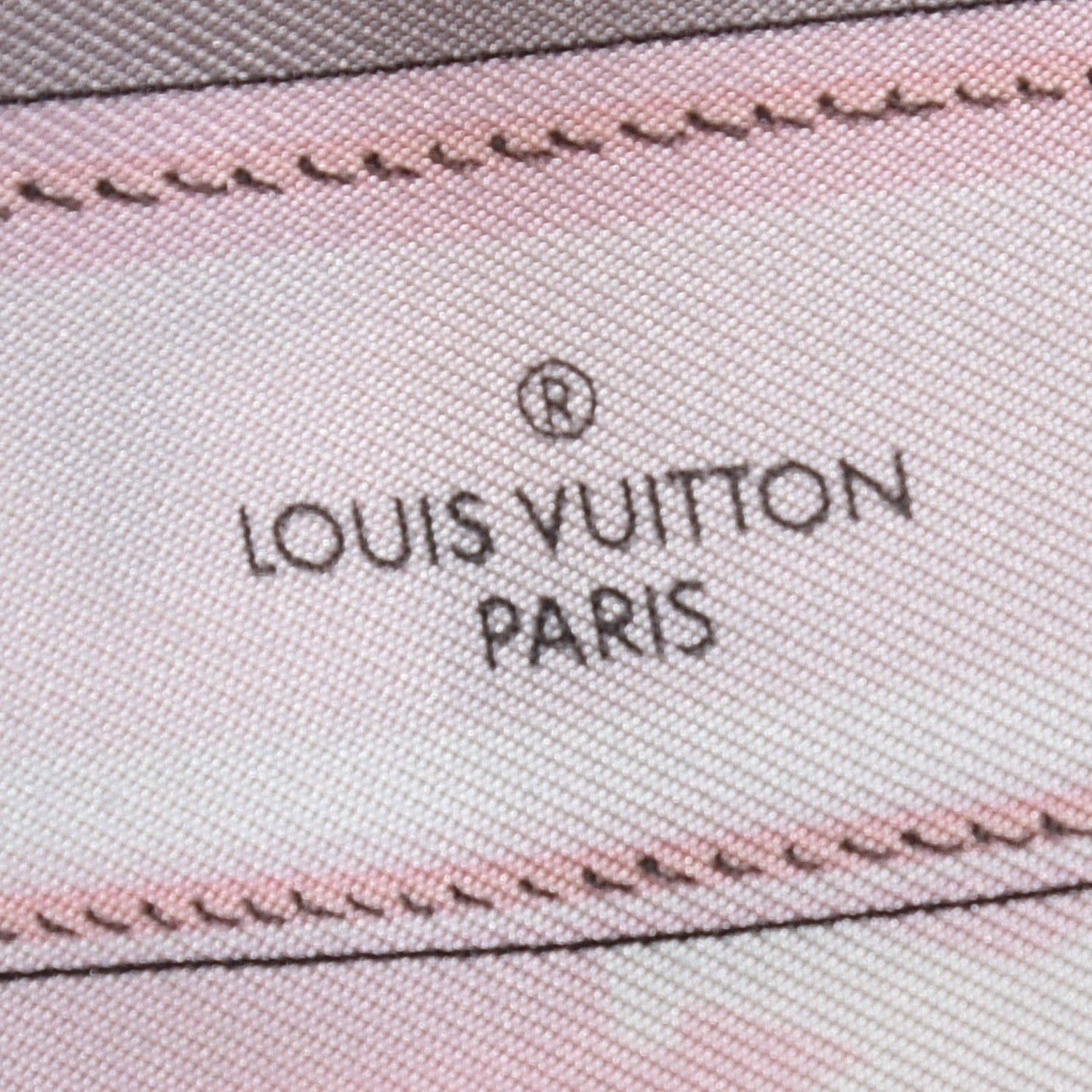 Louis Vuitton Silk Monogram Confidential Bandeau Light Pink 4 of 6