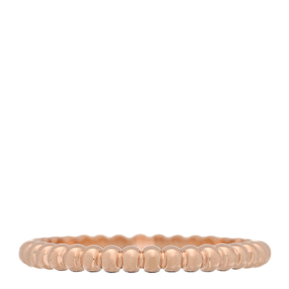 Van Cleef & Arpels 18K Rose Gold Small Perlee Ring 51 5.75 3 of 5