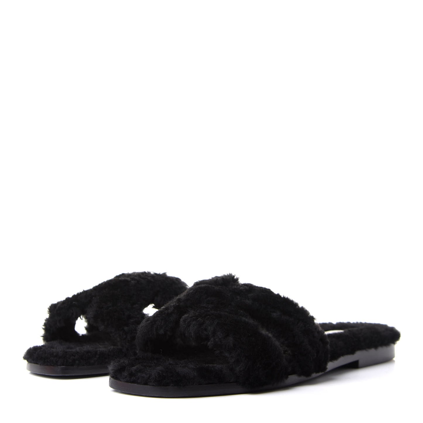 Woolskin Oran Sandals 37.5 Black