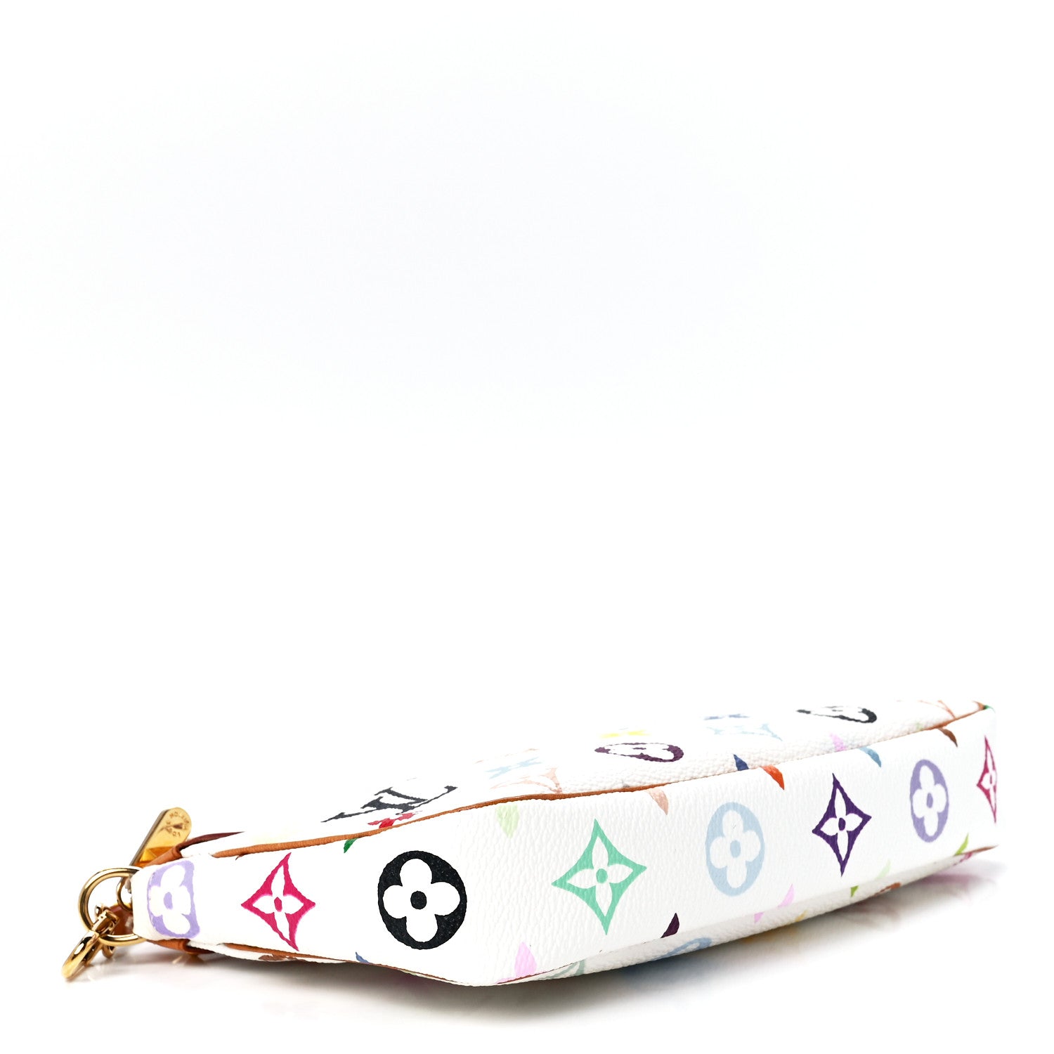 Louis Vuitton Monogram Multicolor Pochette Accessories White 4 of 11