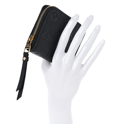 Louis Vuitton Empreinte Zippy Coin Purse Black 2 of 6
