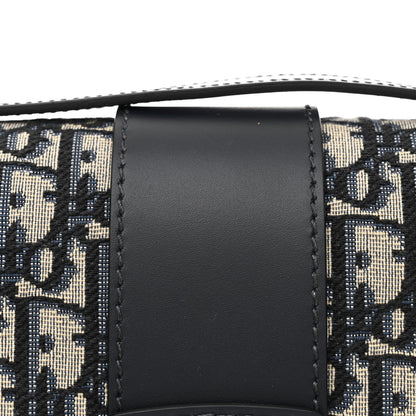 Christian Dior Oblique 30 Montaigne Flap Bag Blue 8 of 10