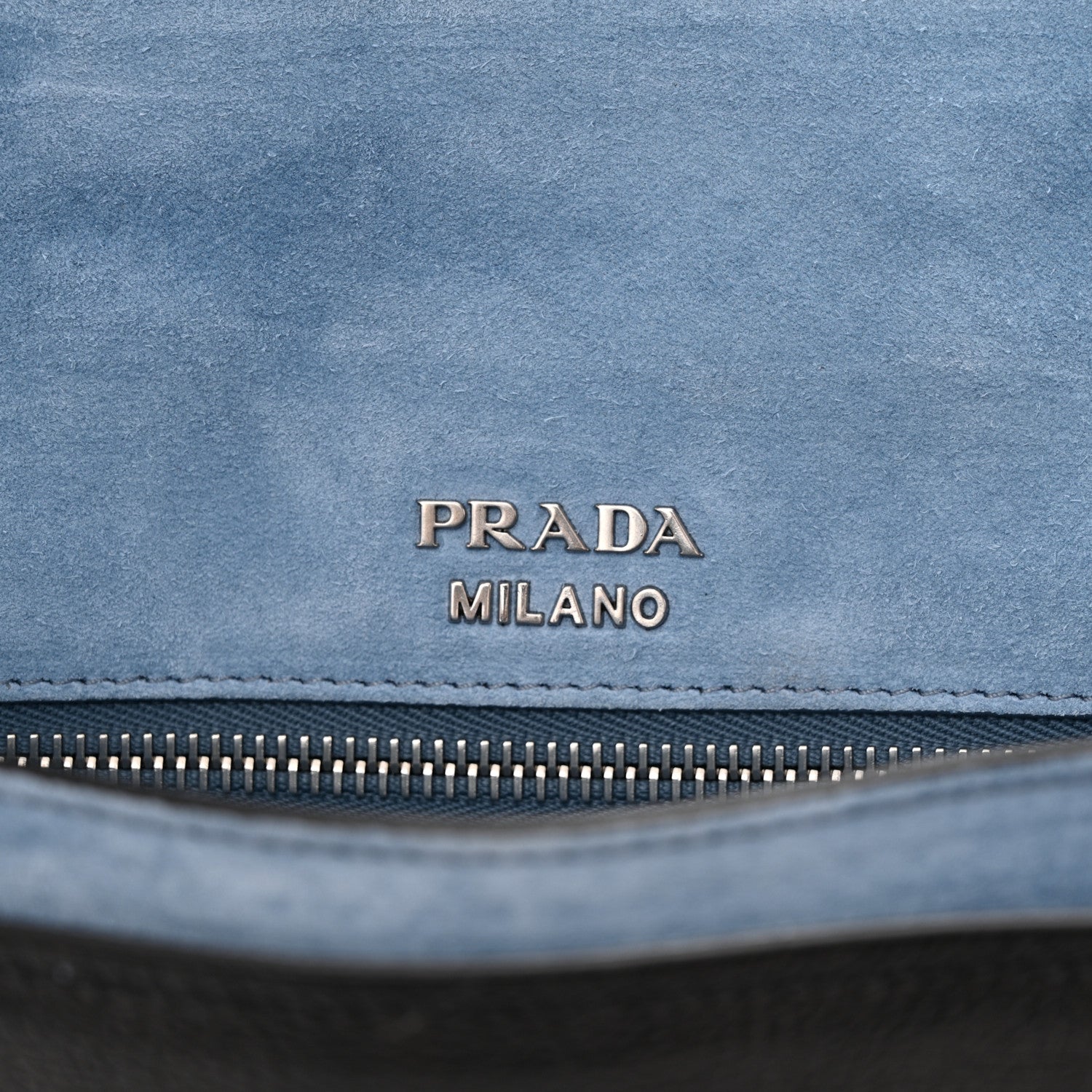 Prada Glace Calfskin Large Soft Cahier Bag Black 6 of 11