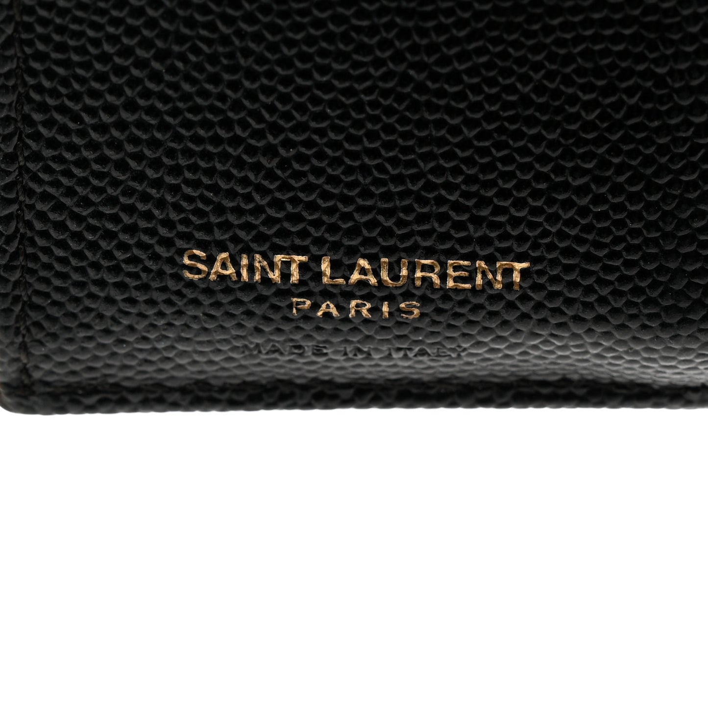Grain De Poudre Matelasse Chevron Monogram Zipped Card Case Black