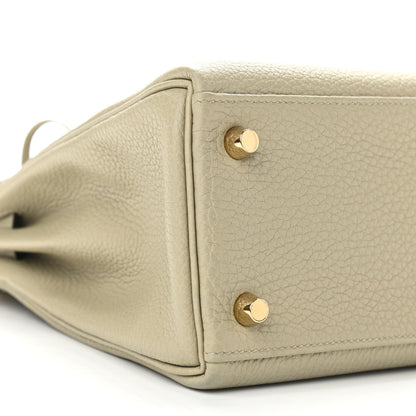 Hermes Togo Kelly Retourne 25 Sauge 9 of 11