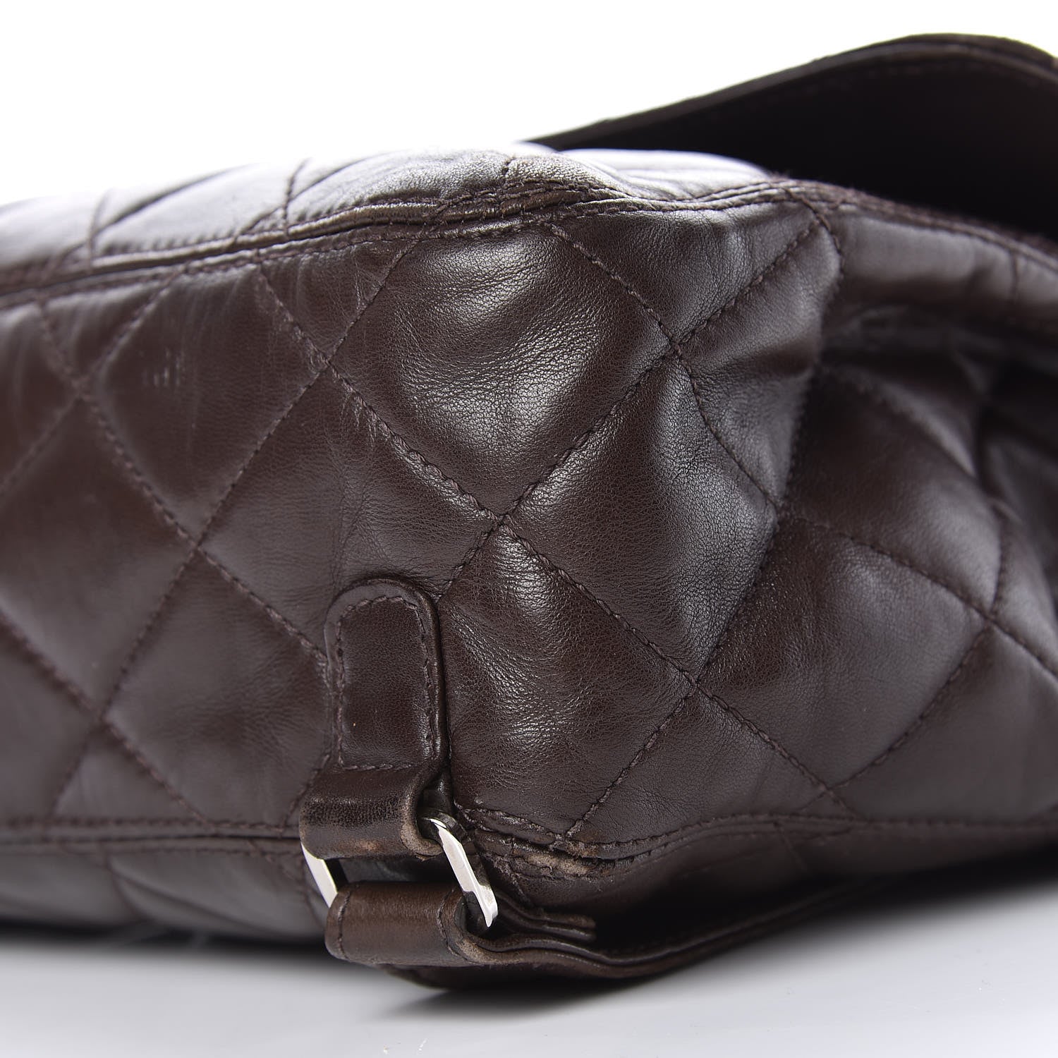 Chanel Lambskin Quilted Backpack Brown 16 of 20