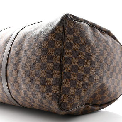 Louis Vuitton Damier Ebene Keepall 50 8 of 9