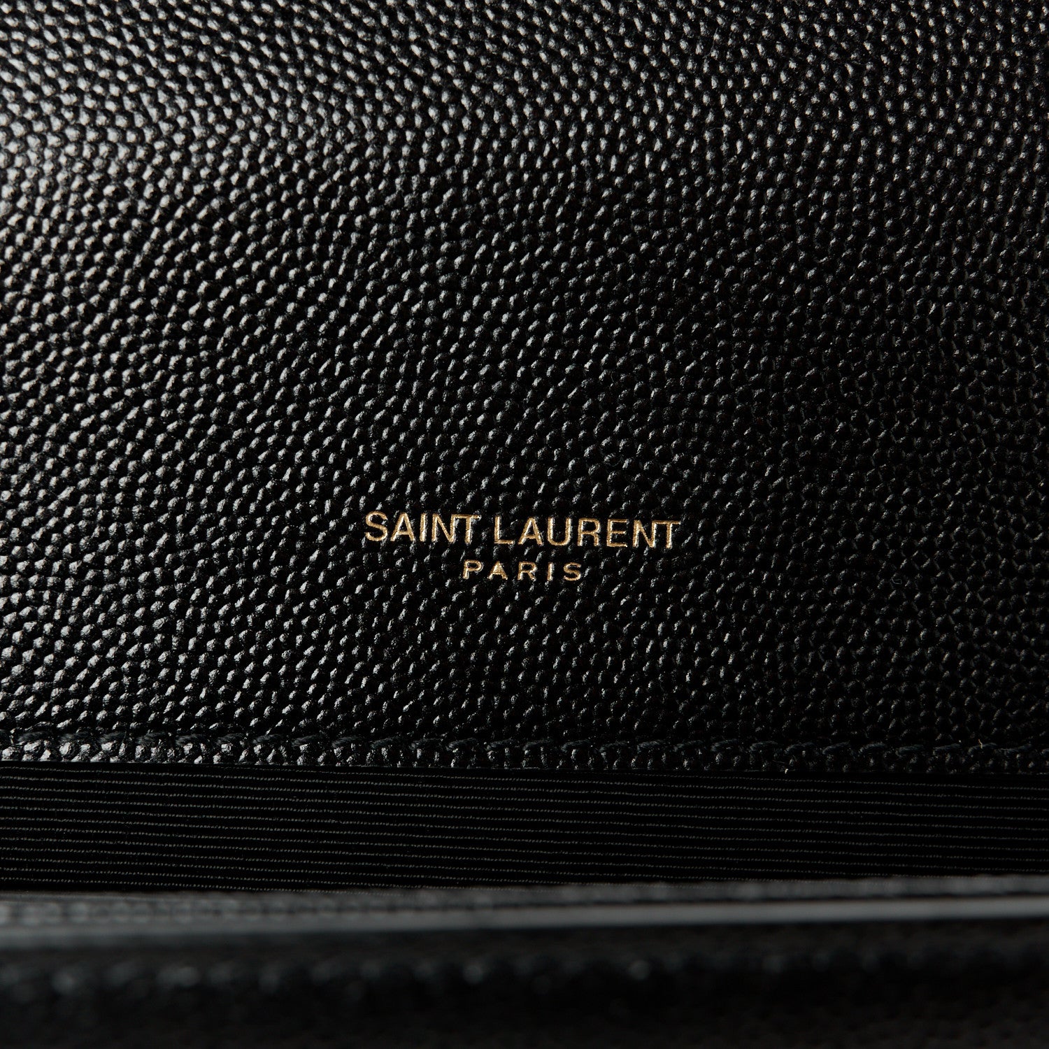 Saint Laurent Grain De Poudre Medium Classic Monogram Kate Tassel Satchel Black 6 of 11