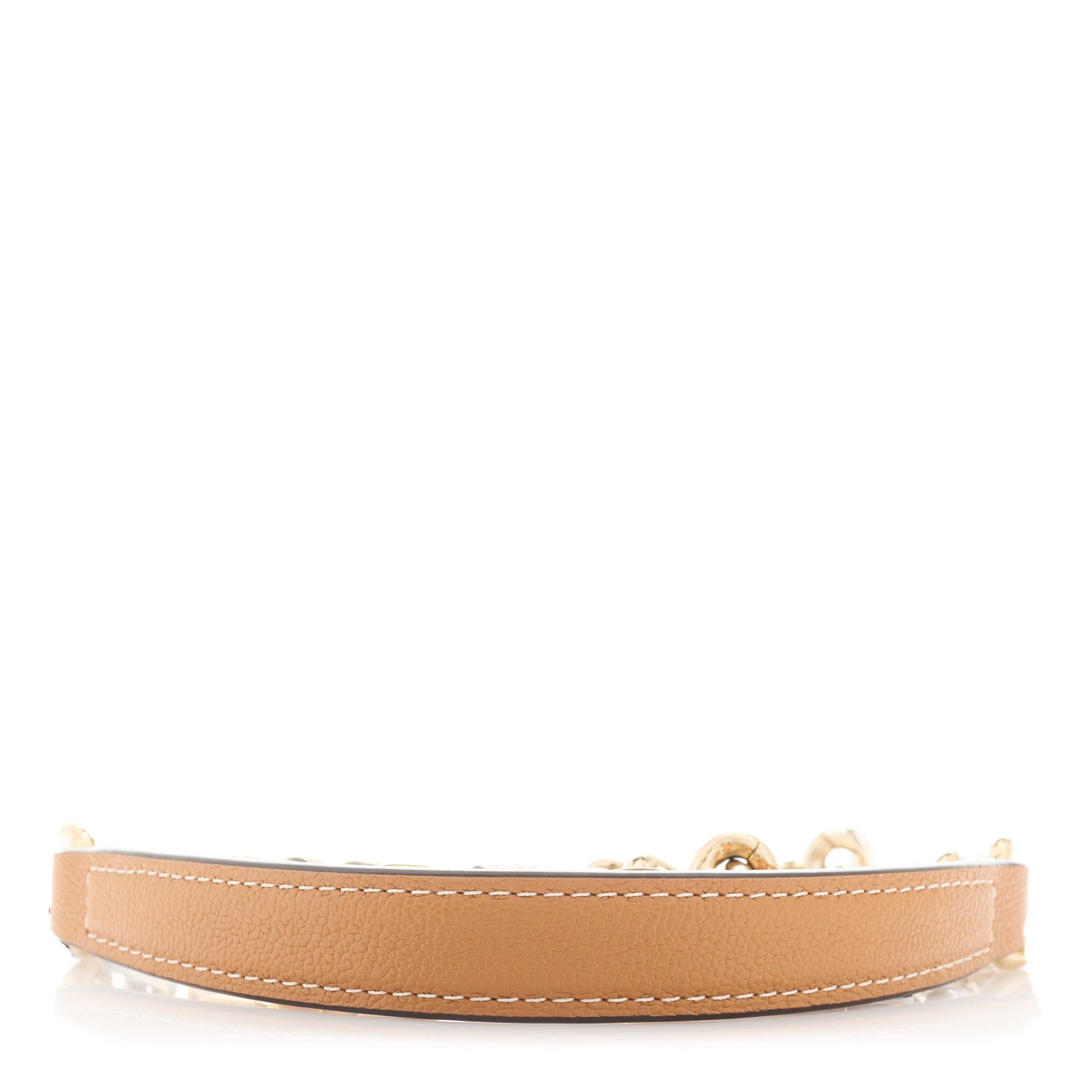 Delvaux Rodeo Calfskin Short Chain Strap Vegetal Ivory 1 of 5