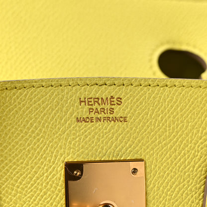Hermes Epsom BIRKIN 30 Soufre 6 of 8