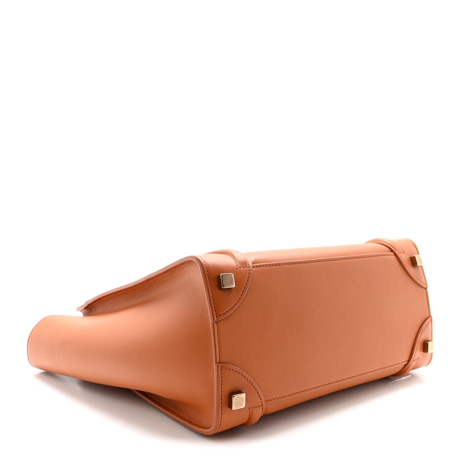 Celine Smooth Calfskin Micro Luggage Light Copper 4 of 9