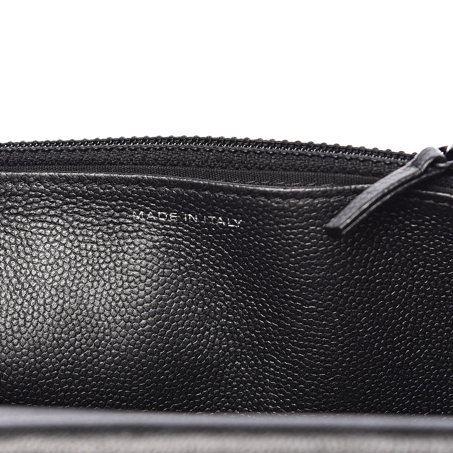 Caviar Quilted Boy Wallet On Chain WOC So Black