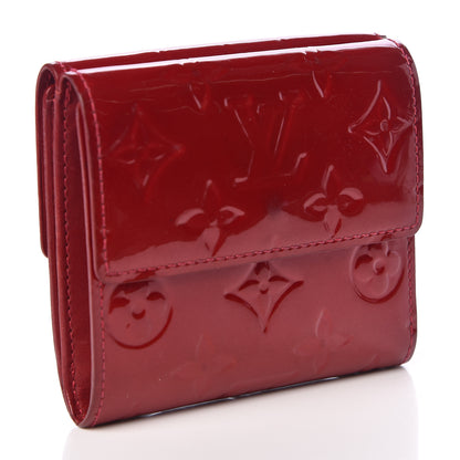 Louis Vuitton Vernis Elise Wallet Pomme D'Amour 3 of 9