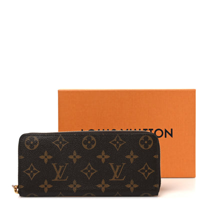 Louis Vuitton Monogram Clemence Wallet Rose Ballerine 7 of 7