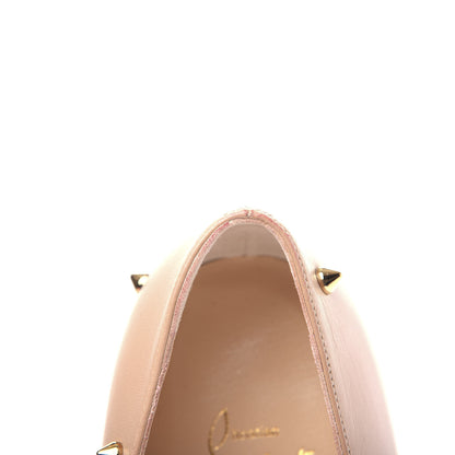 Christian Louboutin Nappa Degraspike Flats 39.5 Nude 10 of 10