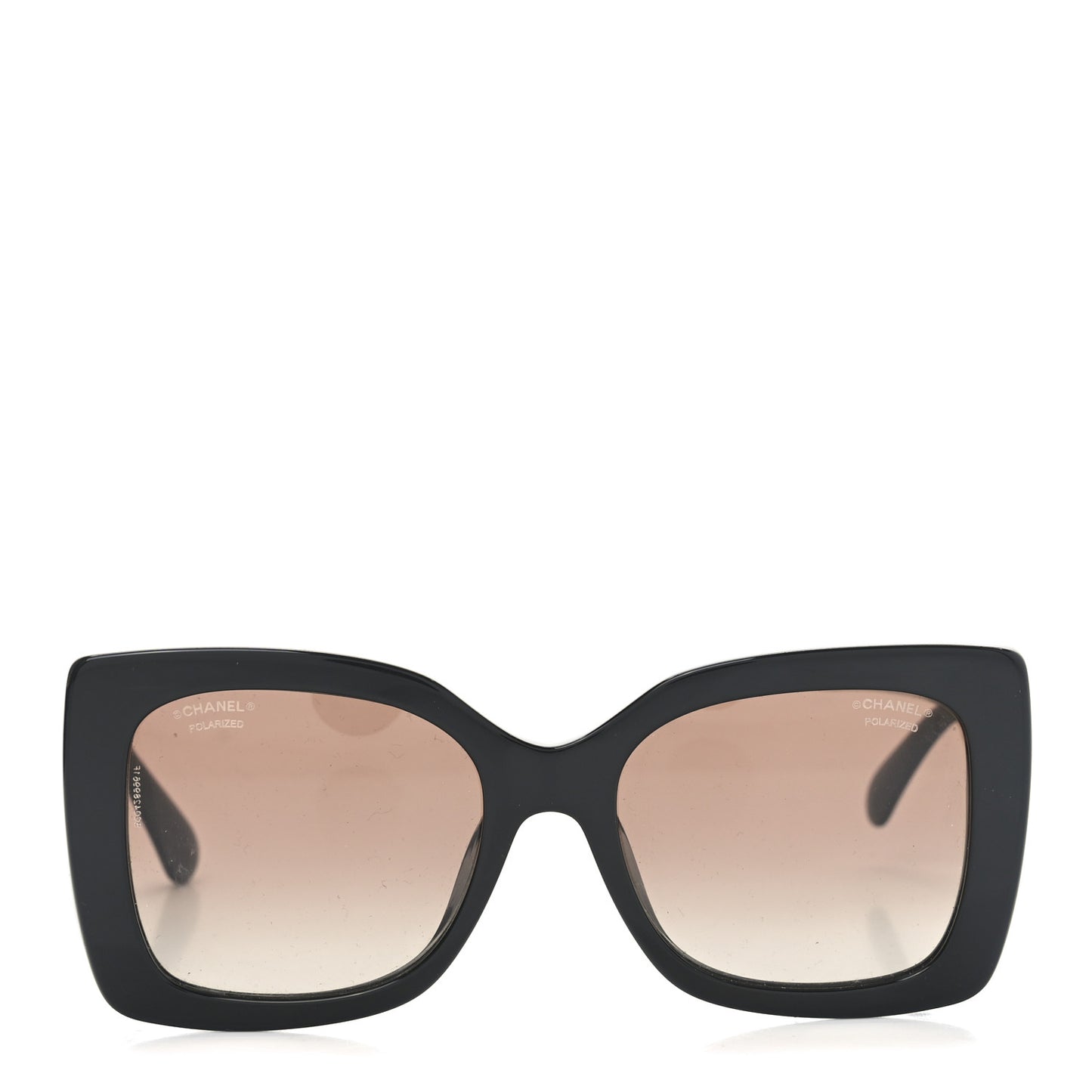 Square Polarized CC Sunglasses 5494-A Black