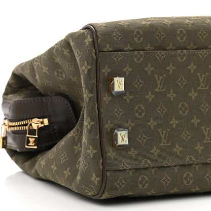 Louis Vuitton Mini Monogram Josephine GM Kaki 9 of 13