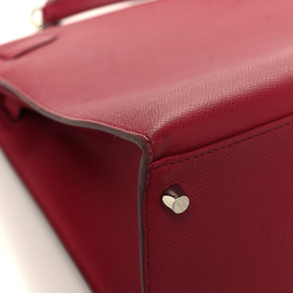 Hermes Epsom Kelly Sellier 35 Rubis 11 of 13