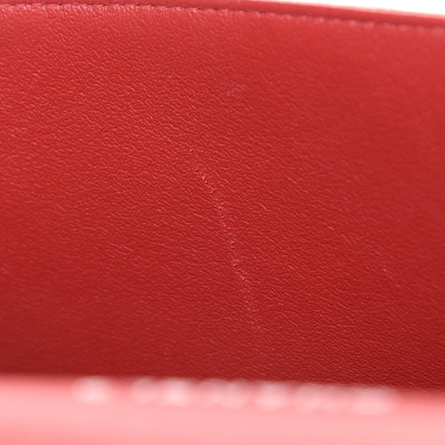 Chanel Lambskin Quilted Jumbo Double Flap Red 5 of 6