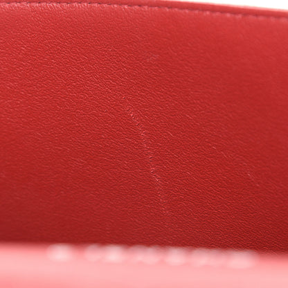 Chanel Lambskin Quilted Jumbo Double Flap Red 5 of 6