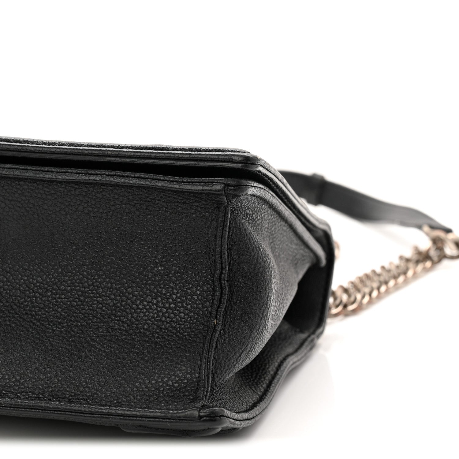 Christian Dior Grained Calfskin Medium Diorama Flap Bag Black 10 of 14