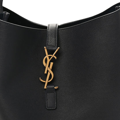 Saint Laurent Supple Calfskin Large Le 5 A 7 Soft Hobo Black Black 7 of 9