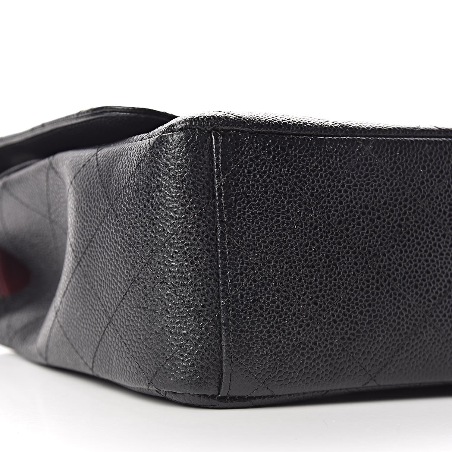 Chanel Caviar Quilted Maxi Double Flap Black 8 of 11
