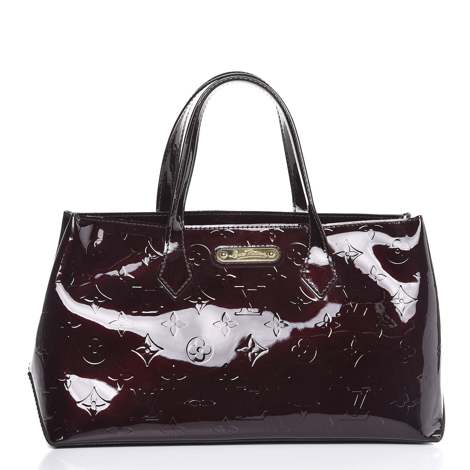 Louis Vuitton Vernis Wilshire PM Amarante 1 of 6