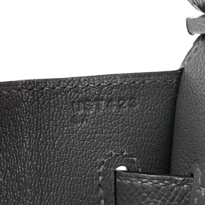Hermes Epsom Birkin Sellier 30 Gris Meyer 7 of 10